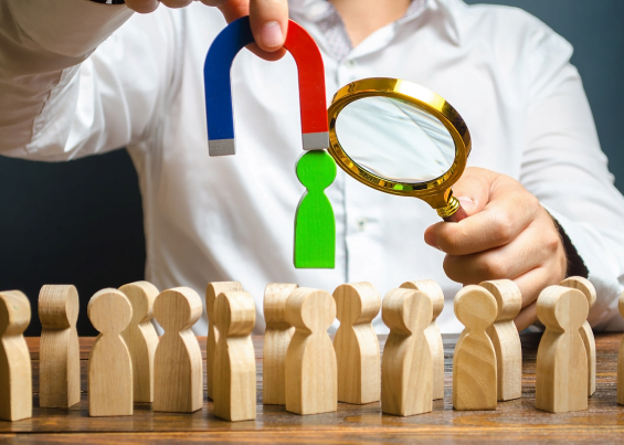 Selecting an ideal candidate from the group of candidates