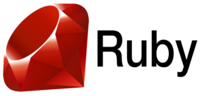 Red colored Ruby Technology icon