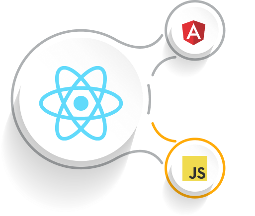 React, Angular, and JS technologies